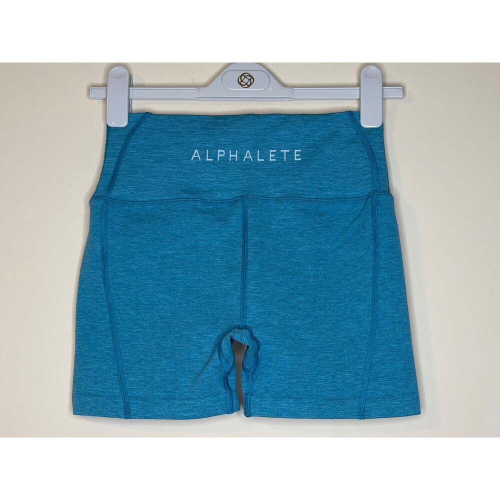 Alphalete Women's Polyamide / polyester Blue Shorts Size M